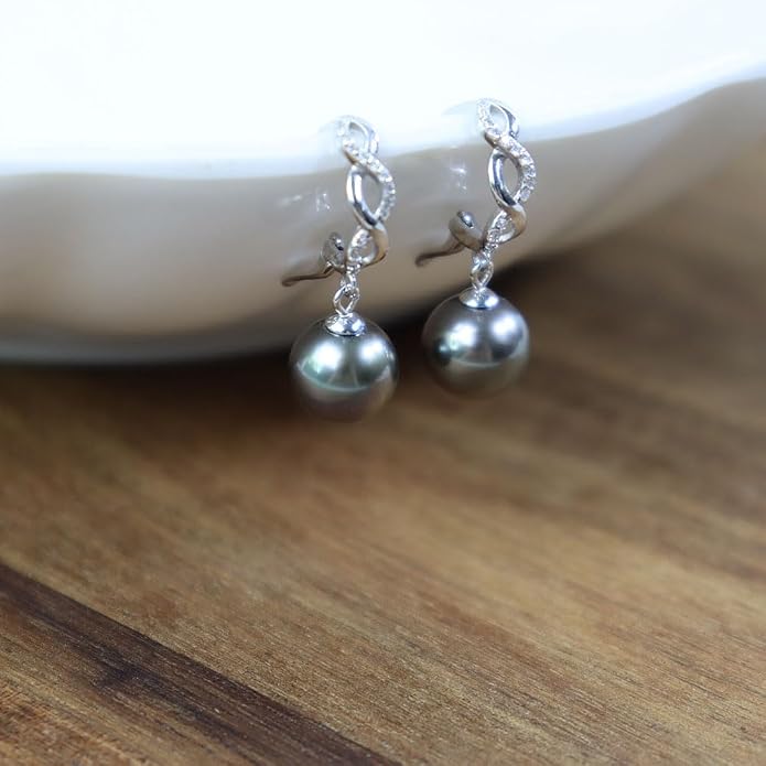 NONNYL Birthday Gifts for Women Wife Wedding Anniversary Jewelry, Mothers Day Gifts for Mom Women Pearls Earring, Christmas Valentine's Gifts for Wife Her